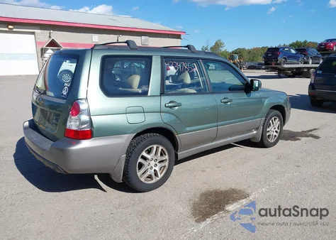 2006 Subaru Forester 2.5X L.l. Bean Edition из США, поврежденный, VIN JF1SG67696H743838